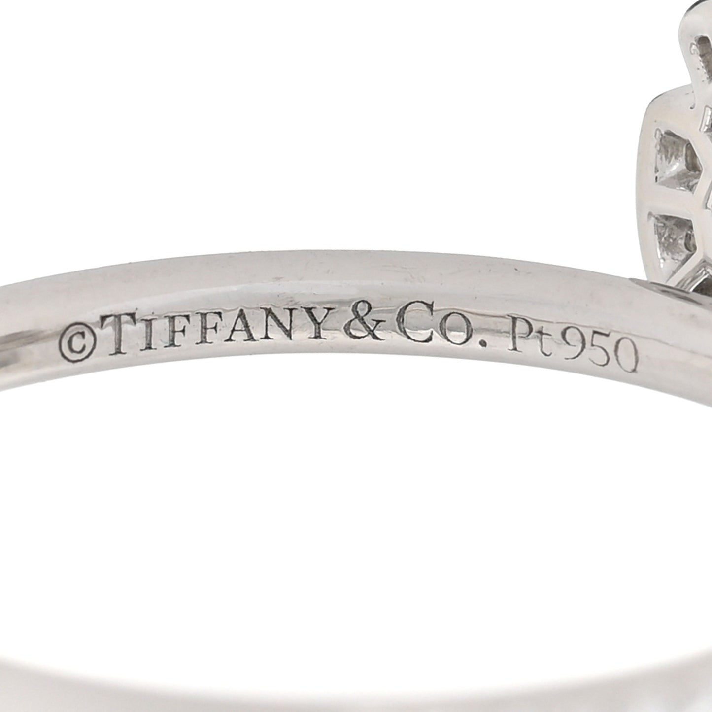 Platinum Diamond Paper Flowers Mixed Cluster Ring 52 6