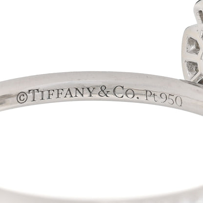 Tiffany Platinum Diamond Paper Flowers Mixed Cluster Ring 52 6 4 of 4