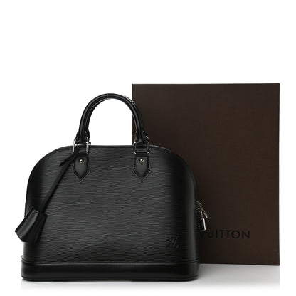 Louis Vuitton Epi Alma PM Black 11 of 11