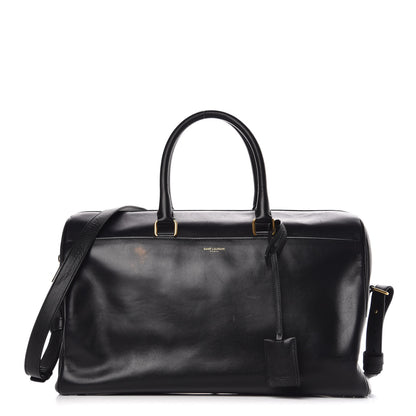Saint Laurent Calfskin Classic Duffle 12 Black 1 of 15