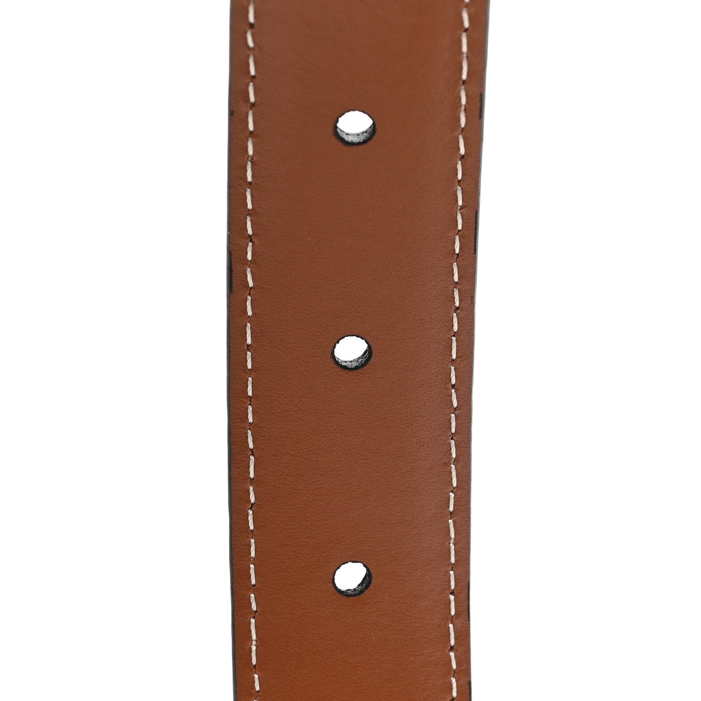 Natural Calfskin Medium 25mm Triomphe Belt 85 34 Tan