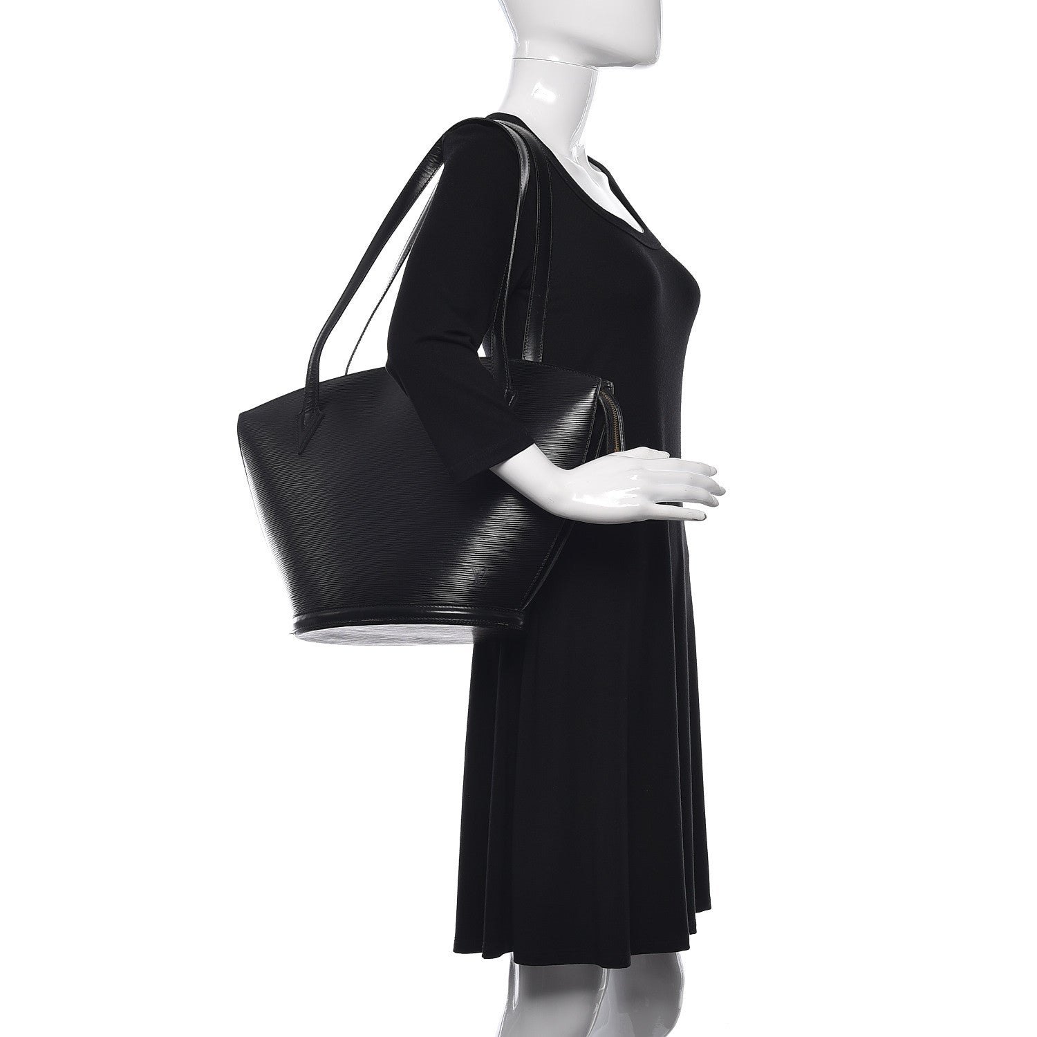 Louis Vuitton Epi Saint Jacques GM Black 2 of 19