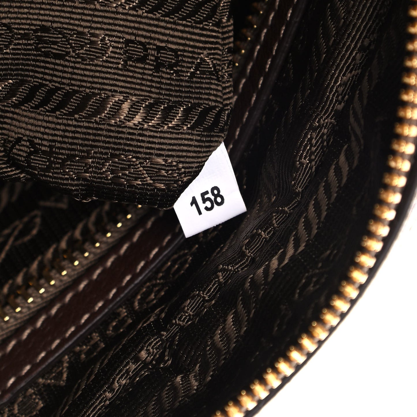 Jacquard Logo Camera Bag Corda Bruciato