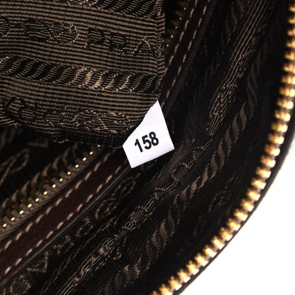 Prada Jacquard Logo Camera Bag Corda Bruciato 8 of 15