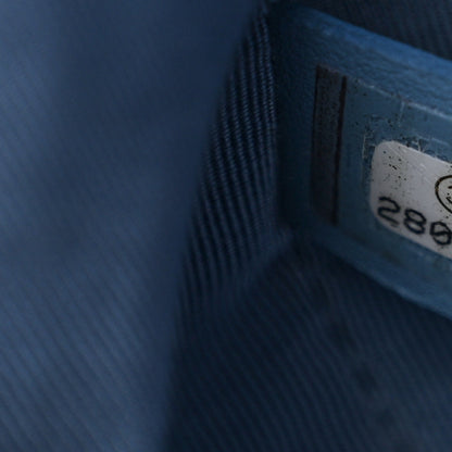 Chanel Iridescent Aged Calfskin Quilted Medium Gabrielle Hobo Blue 7 of 10