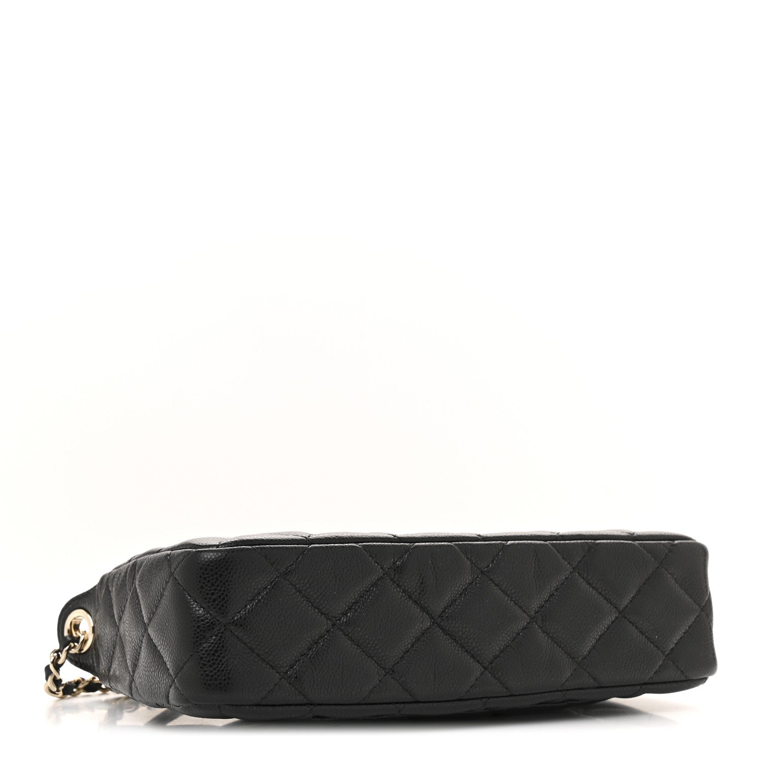 Chanel Caviar Quilted Purse With Chain Black 6 of 21