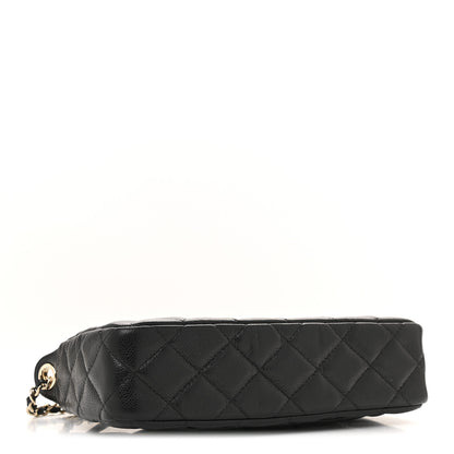 Chanel Caviar Quilted Purse With Chain Black 6 of 21