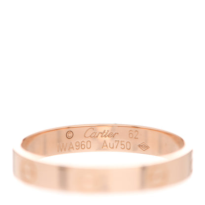 Cartier 18K Pink Gold 3.5mm LOVE Wedding Band Ring 62 10 4 of 4