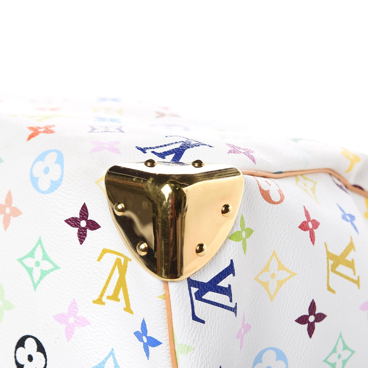 Monogram Multicolor Speedy 30 White