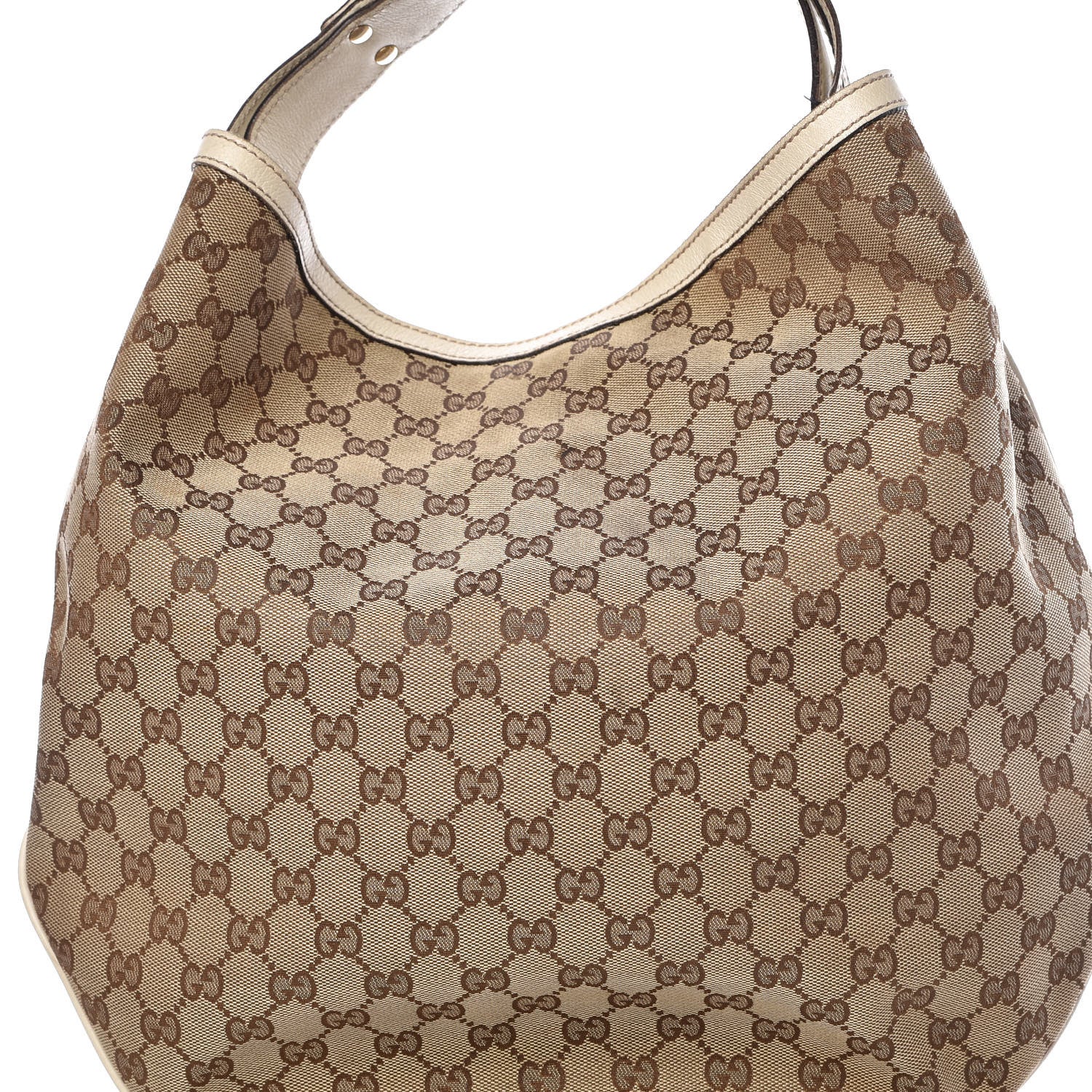 Gucci Monogram Large Wave Hobo Off White 19 of 19