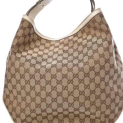 Gucci Monogram Large Wave Hobo Off White 19 of 19