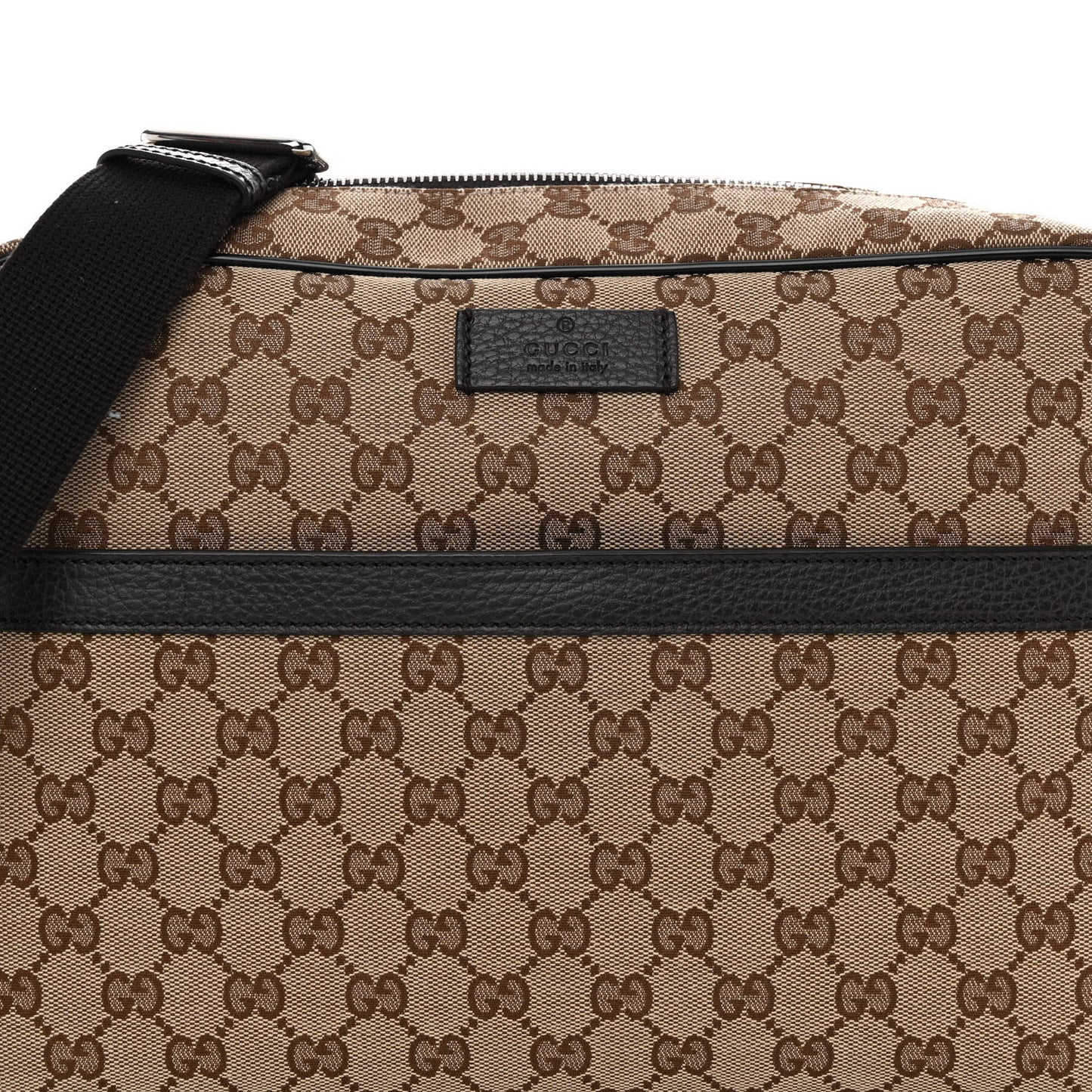 Monogram Dollar Calfskin Large Camera Case Beige Ebony Testa di Moro Marrone Scuro