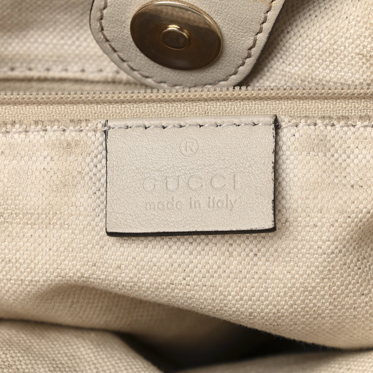 Gucci Guccissima Medium Sukey Tote Mystic White 6 of 22