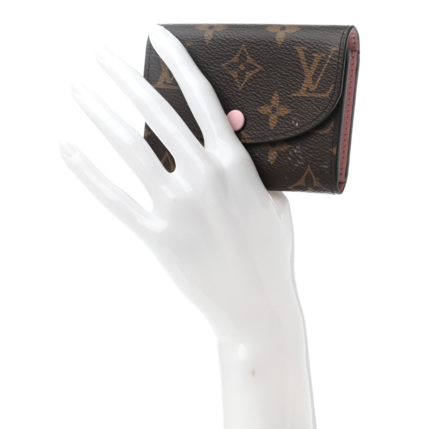 Monogram Rosalie Coin Purse Rose Ballerine