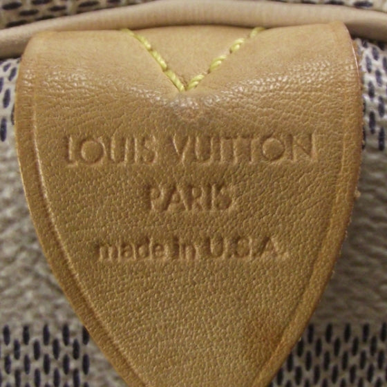 Louis Vuitton Damier Azur Speedy 30 7 of 9