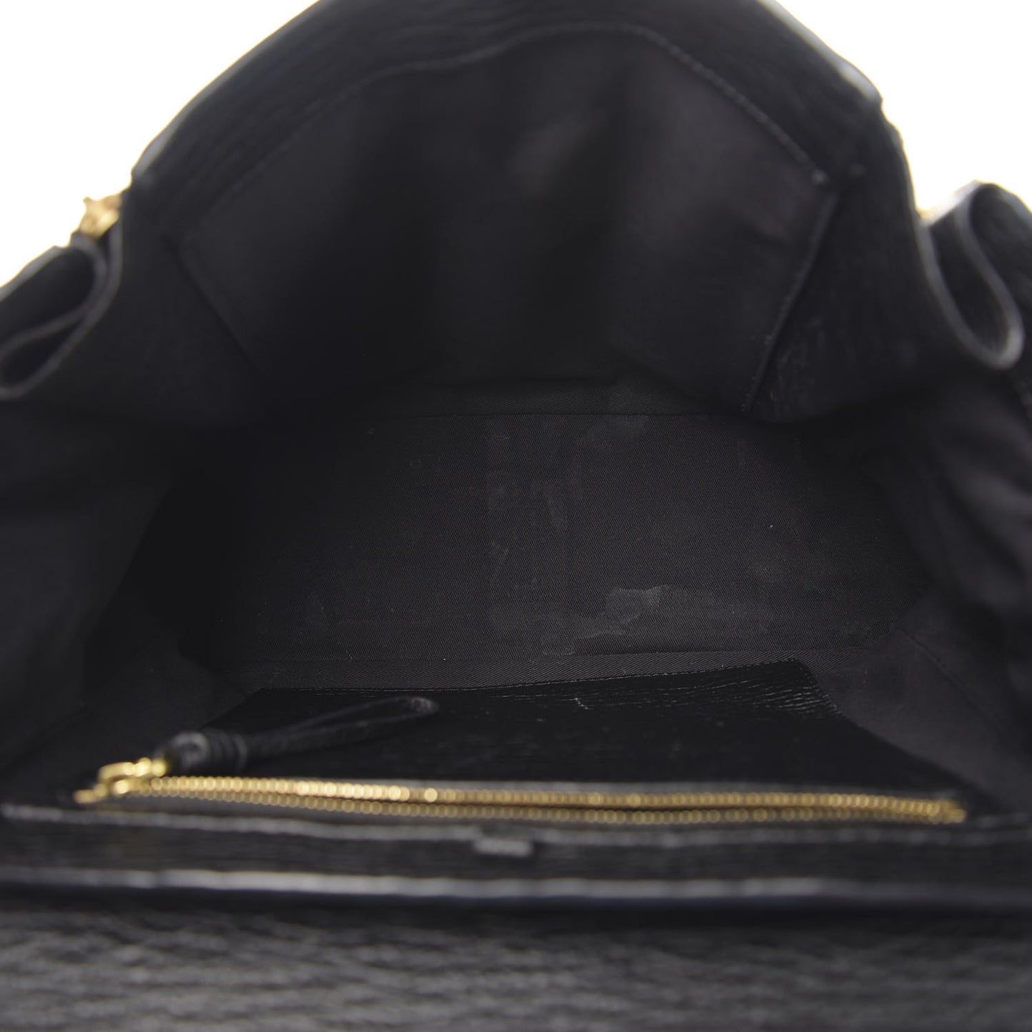 3.1 Textured Calfskin Medium Pashli Satchel Black