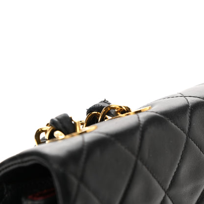 Chanel Lambskin Quilted XL Jumbo Single Flap Black 13 of 14