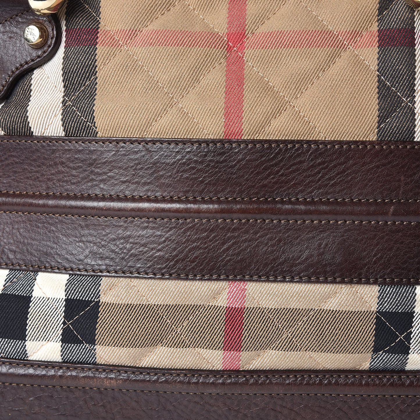 House Check Quilted Westbury Tote