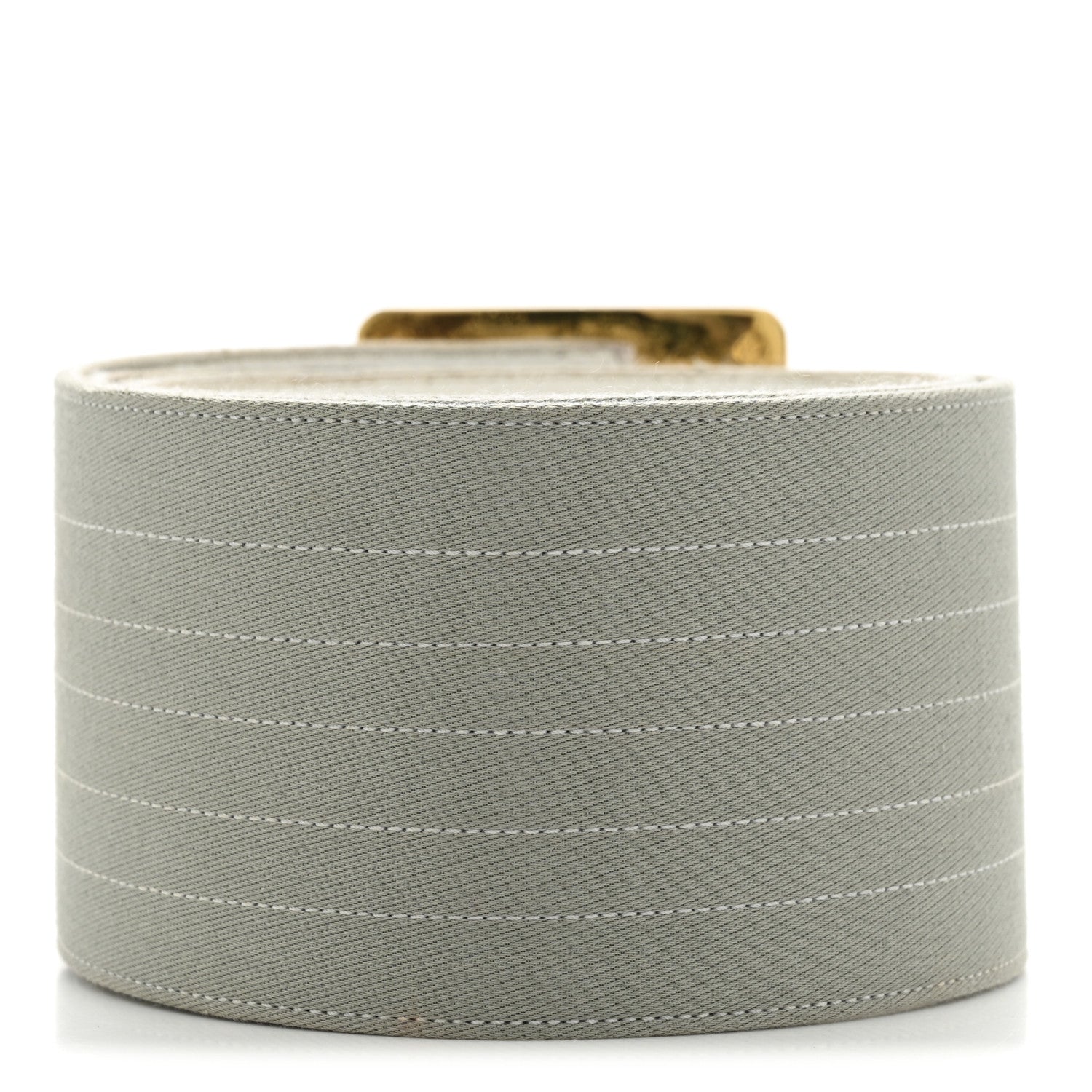 Chanel Jersey CC Wide Belt 80 32 Grey 2 of 8