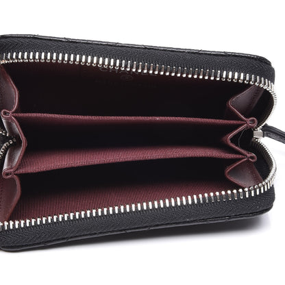 Chanel Caviar Quilted Zip Coin Purse Black 5 of 8