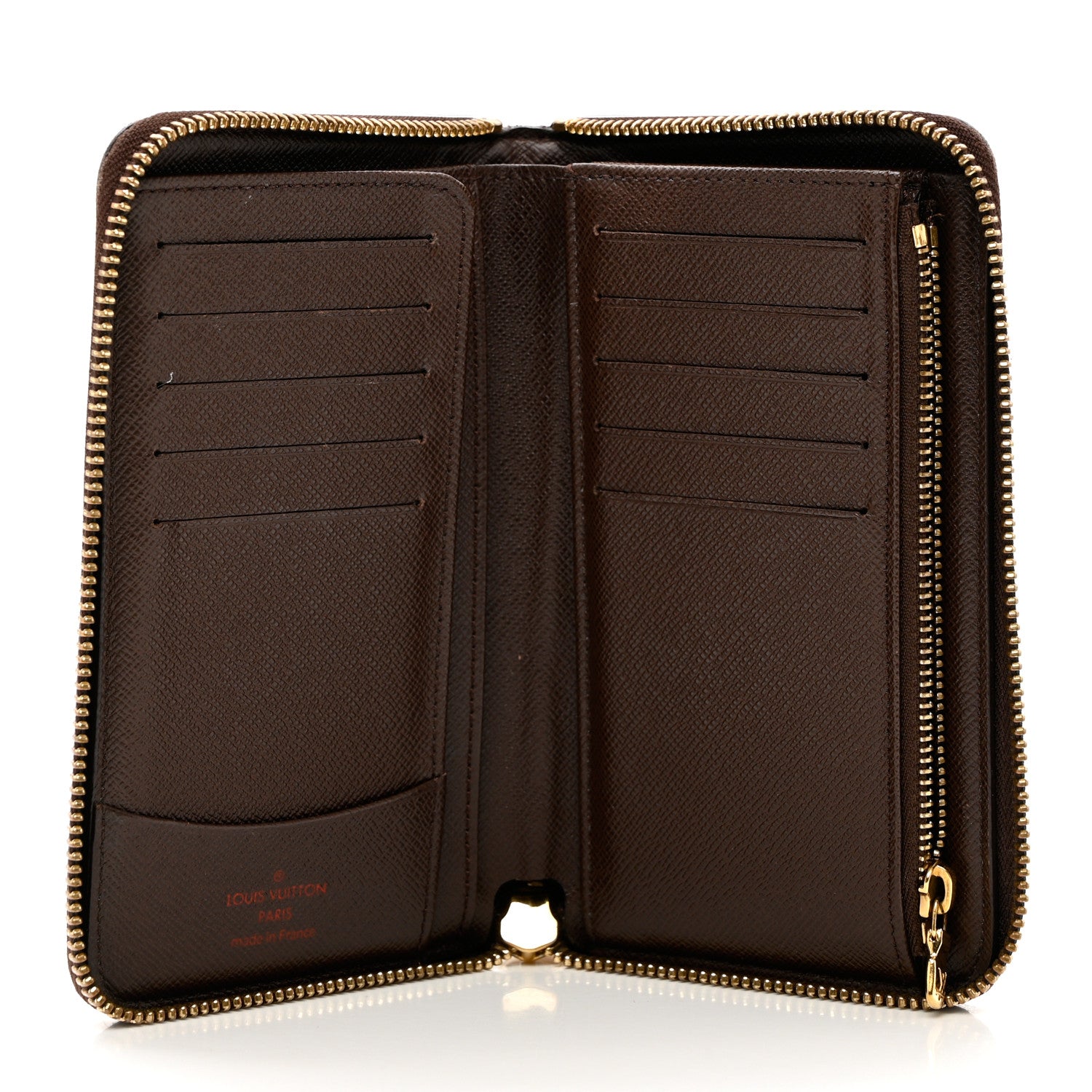 Louis Vuitton Damier Ebene Zippy Compact Wallet 4 of 5