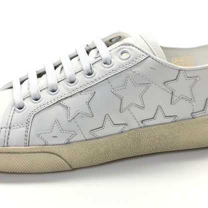 Saint Laurent Calfskin Star Court Sneakers 36.5 White 10 of 18