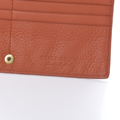 Burberry Calfskin Hastings Continental Wallet Orange 6 of 8
