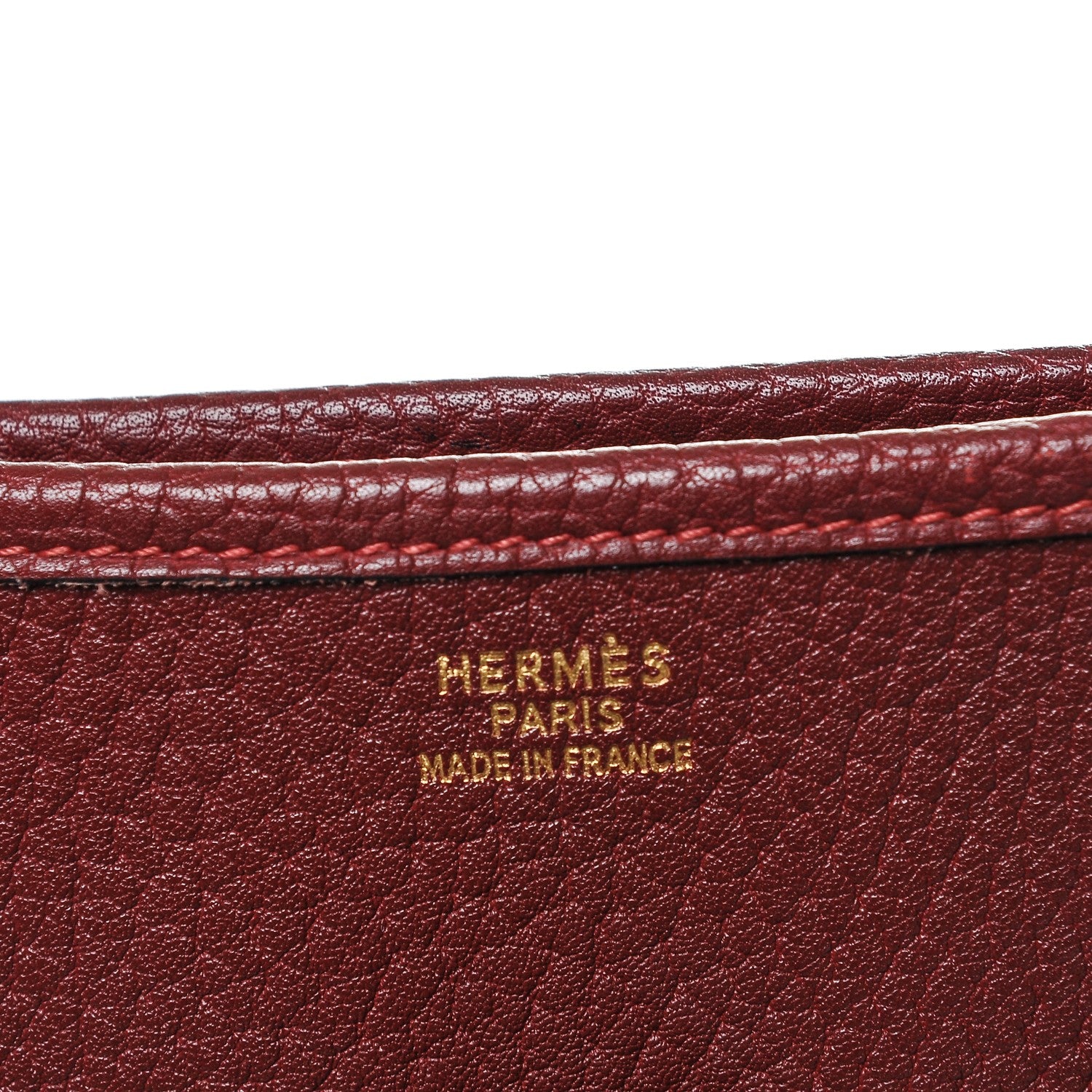 Hermes Fjord Evelyne GM Rouge H 6 of 6