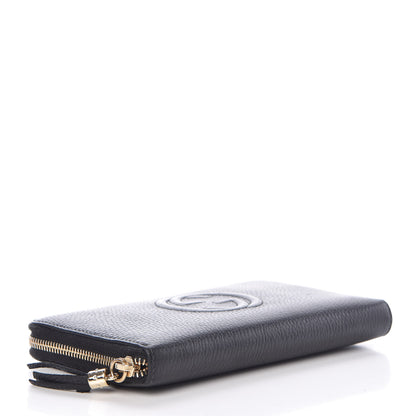 Gucci Calfskin Soho Zip Around Wallet Black 4 of 7