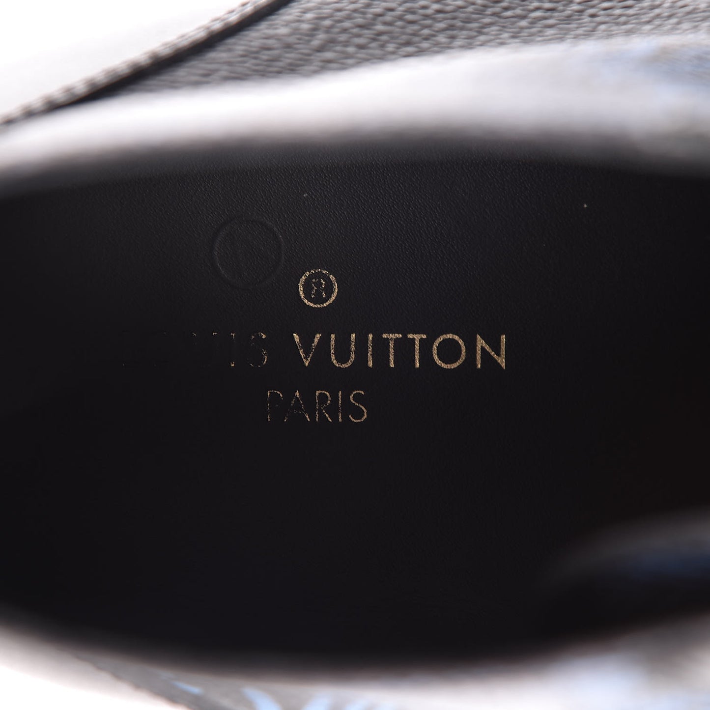 Damier Graphite Rope High Top Sneakers 6.5 Blue