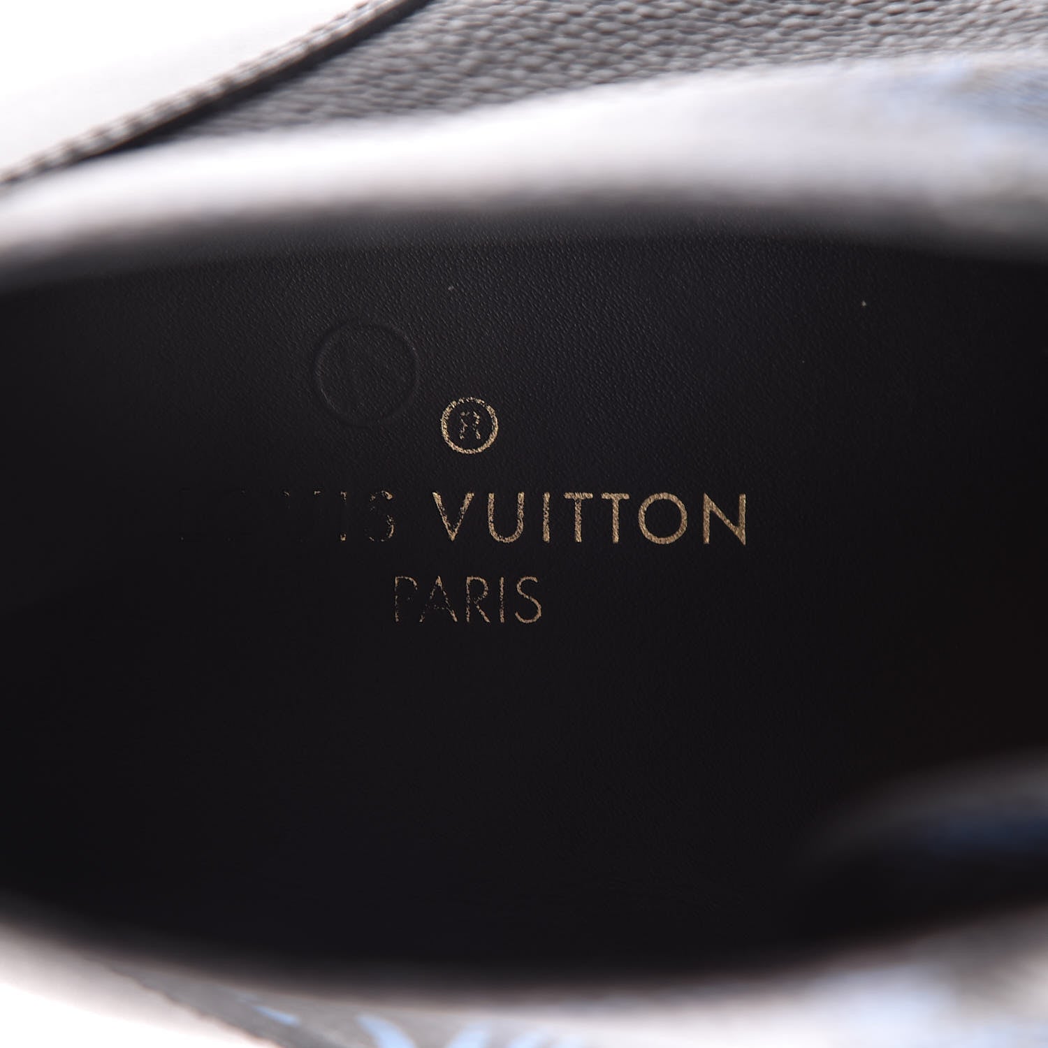 Louis Vuitton Damier Graphite Rope High Top Sneakers 6.5 Blue 9 of 12