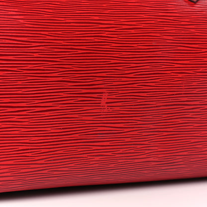 Louis Vuitton Epi Speedy 25 Castillan Red 10 of 10