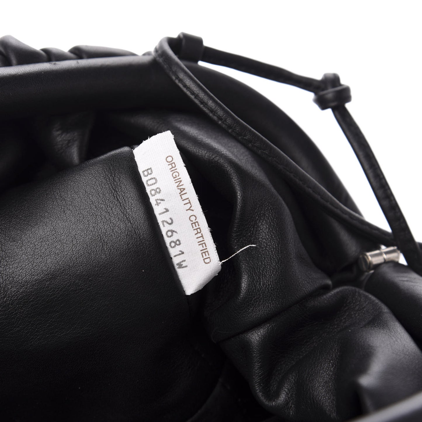 Butter Calfskin The Mini Pouch Black