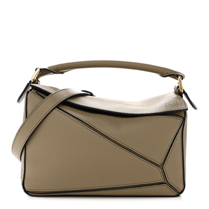 Loewe Calfskin Small Puzzle Bag Artichoke Green 1 of 12