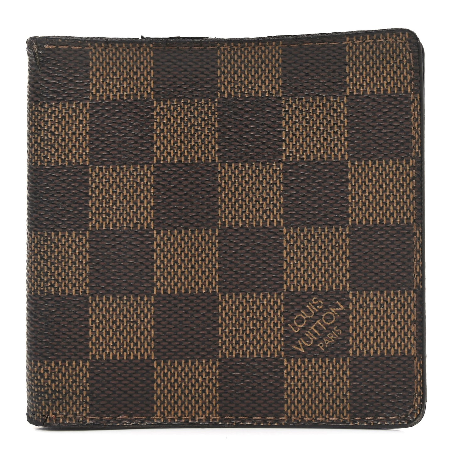 Damier Ebene Porte-Billets 6 Card Bi-Fold Wallet