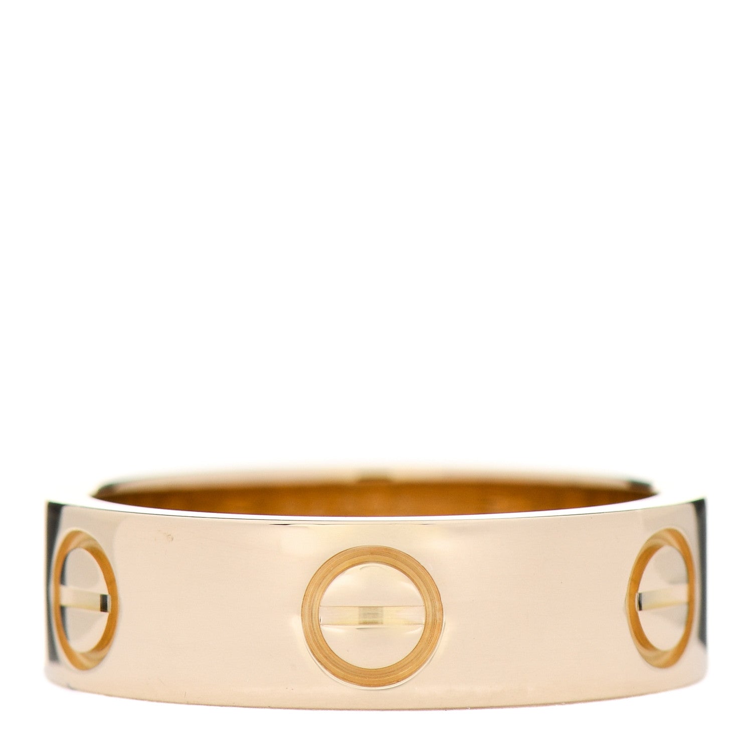 Cartier 18K Yellow Gold 5.5mm LOVE Ring 51 5.75 1 of 4