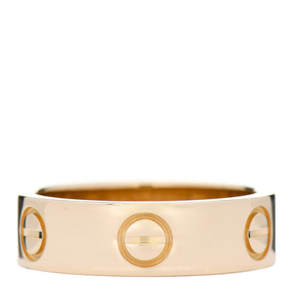Cartier 18K Yellow Gold 5.5mm LOVE Ring 51 5.75 1 of 4