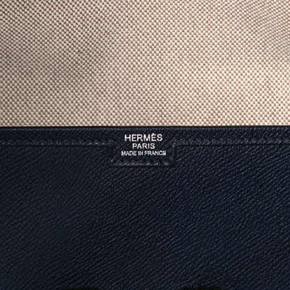 Hermes Epsom Jige PM Clutch Bleu Nuit 6 of 16