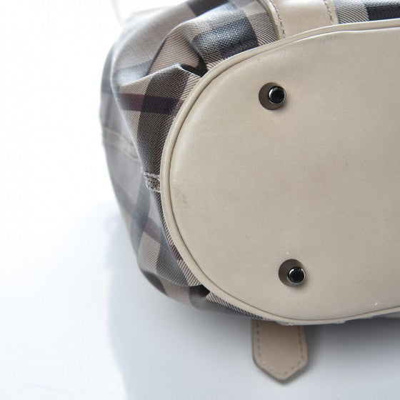 Smoked Check Small Northfield Tote Trench