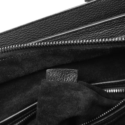 Celine Drummed Calfskin Micro Luggage Black 7 of 8