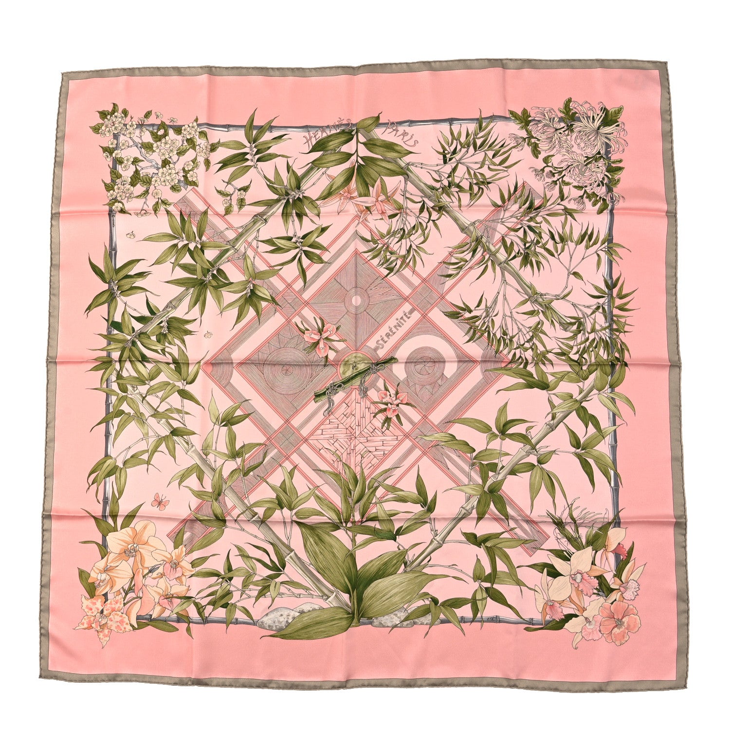 Hermes Silk Serenite Scarf 90 1 of 3