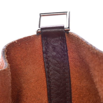 Hermes Taurillon Clemence Picotin 18 PM Orange H Havane 7 of 12