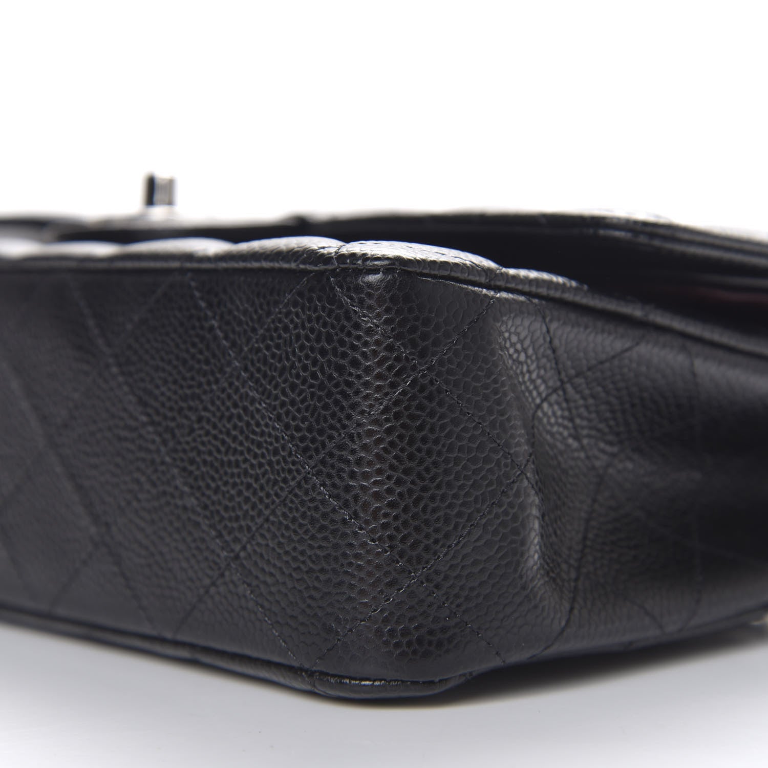 Chanel Caviar Quilted Medium Double Flap Black 6 of 11