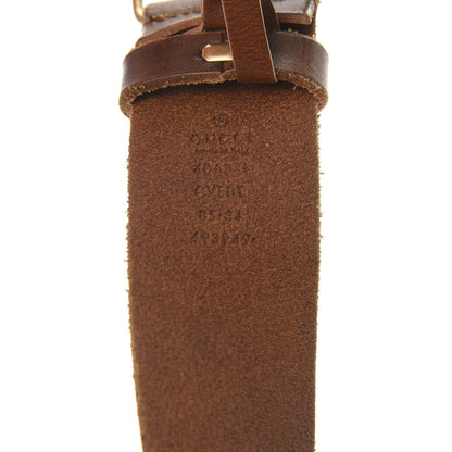 Gucci Faded Calfskin Double G 40mm Belt 85 34 Cuir 3 of 8