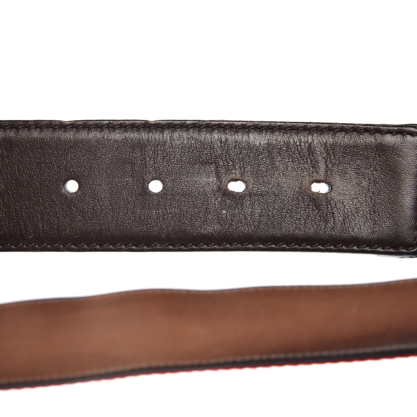 Canvas Web Interlocking G Belt 90 36 Green Red