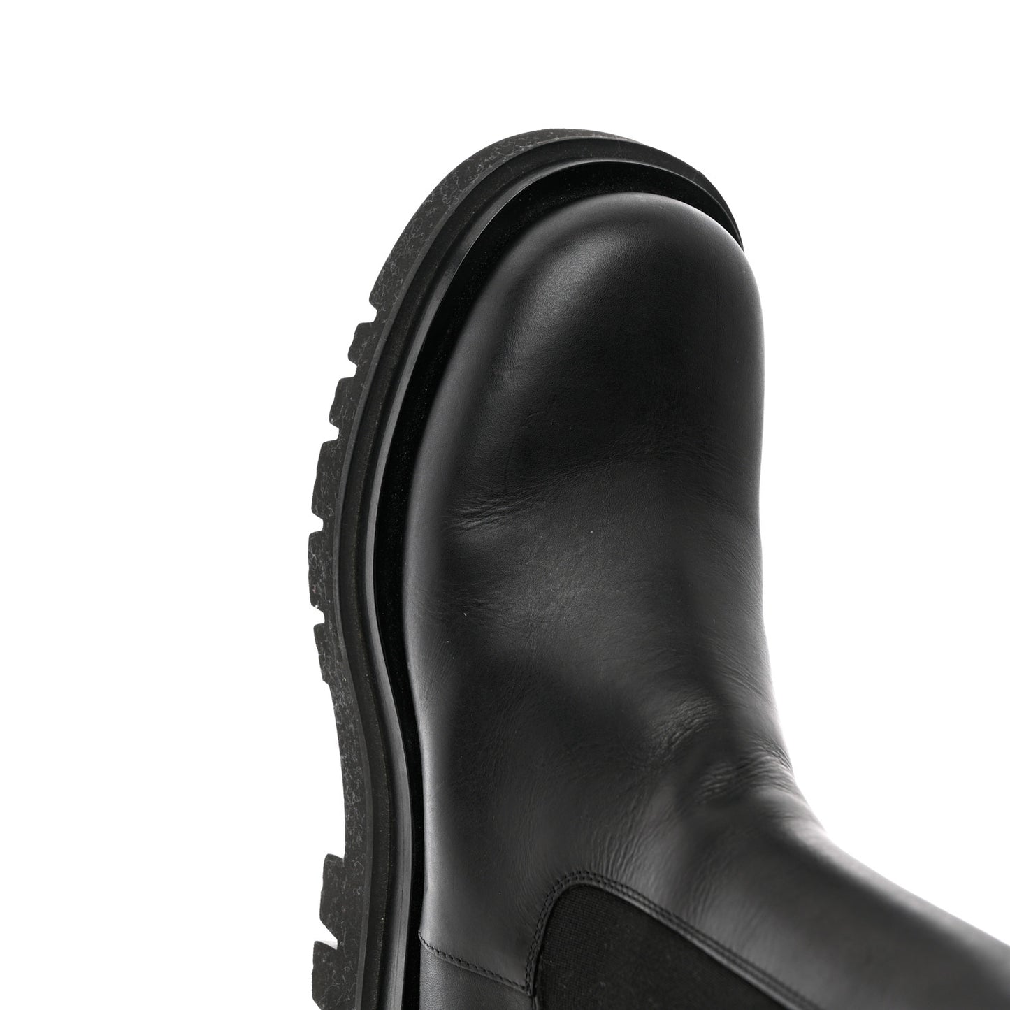 Calfskin The Lug Chelsea 55mm Boots 37 Black