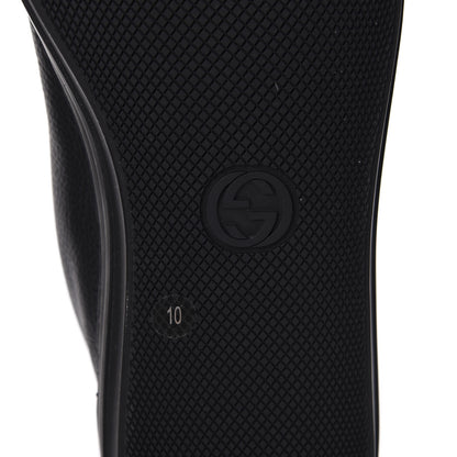 Gucci Calfskin Blind For Love High Top Sneakers 10 Black 8 of 9