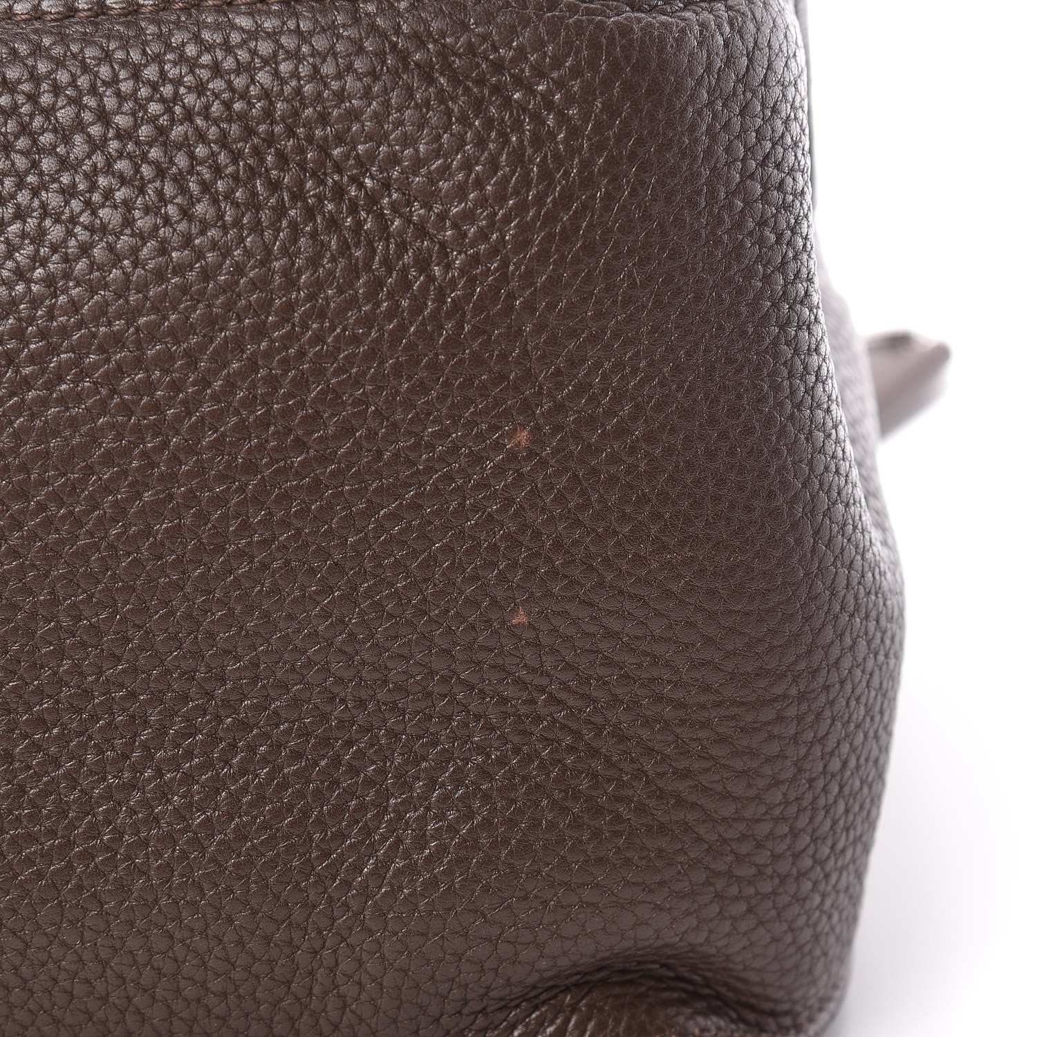 Hermes Taurillon Clemence Jypsiere 34 Chocolate 29 of 29
