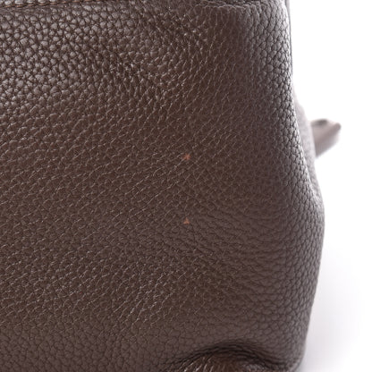 Hermes Taurillon Clemence Jypsiere 34 Chocolate 29 of 29