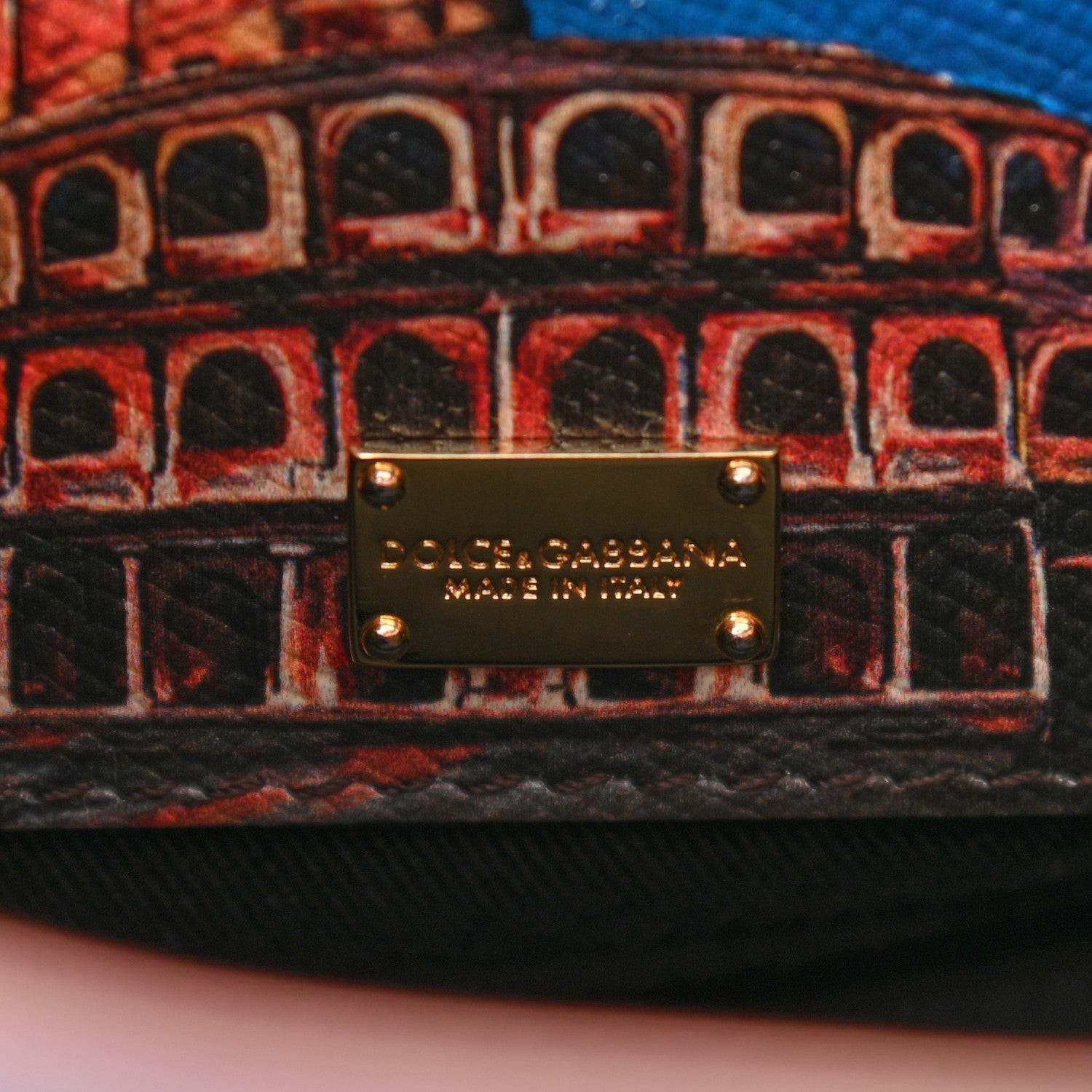 Dolce & Gabbana Dauphine Roma Printed Medium Miss Sicily Satchel Multicolor 6 of 14
